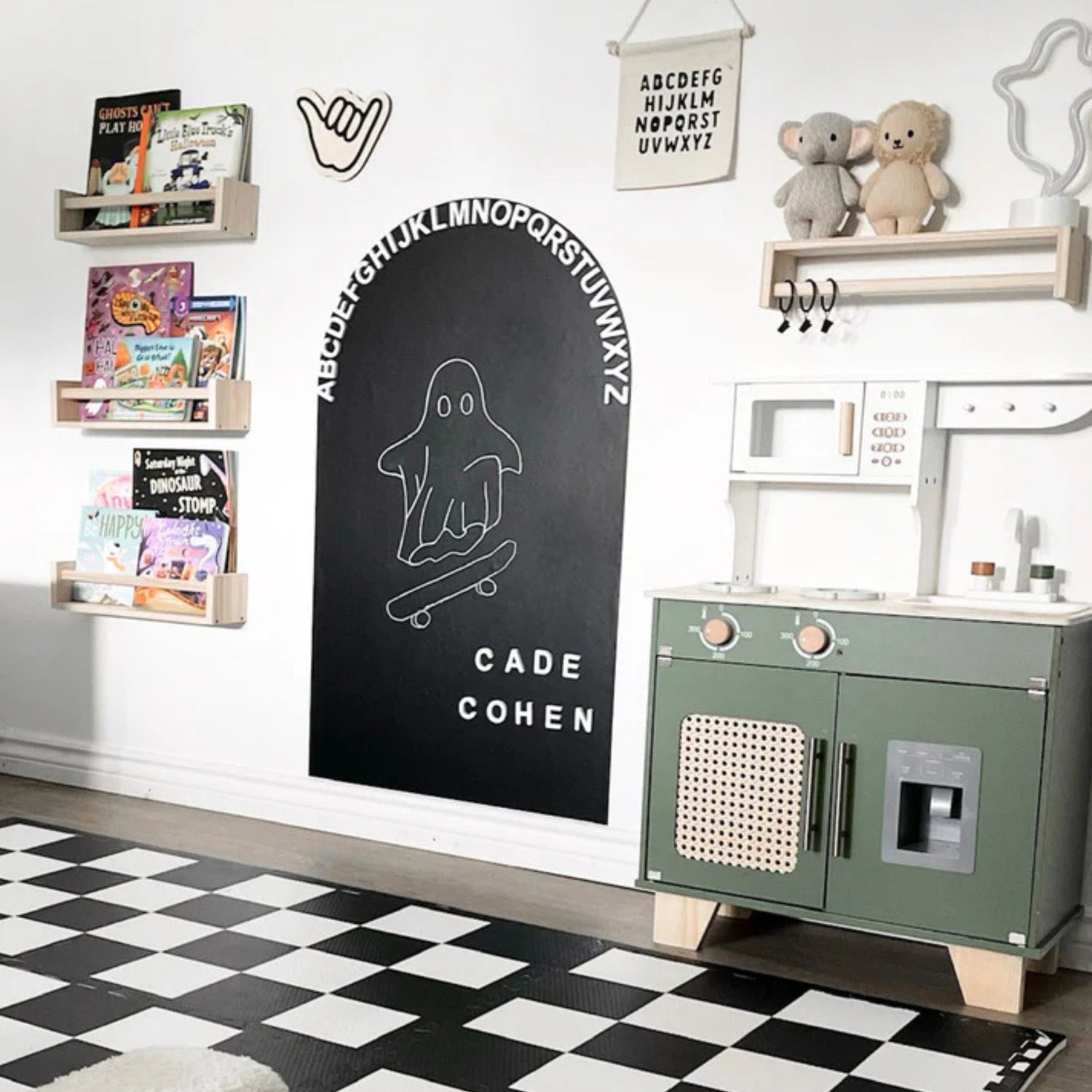 Magic Playwall - Arch Magnetic Wall Decal (Midnight)