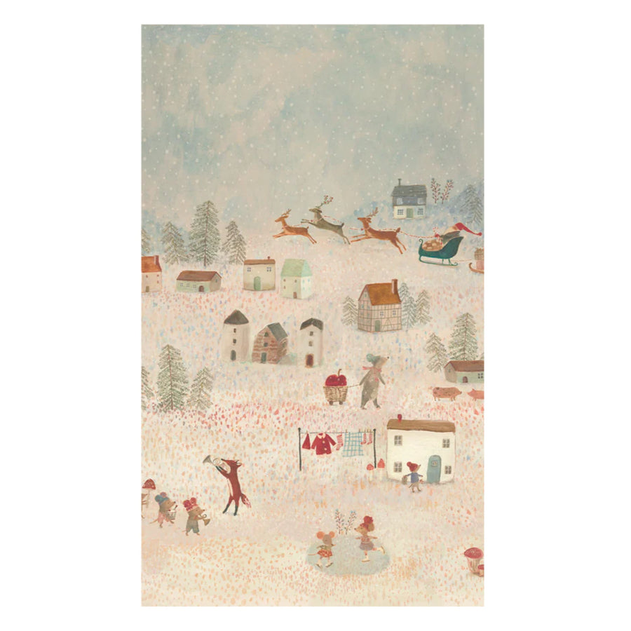 Maileg Gift Wrap - Santa is Coming (10m)