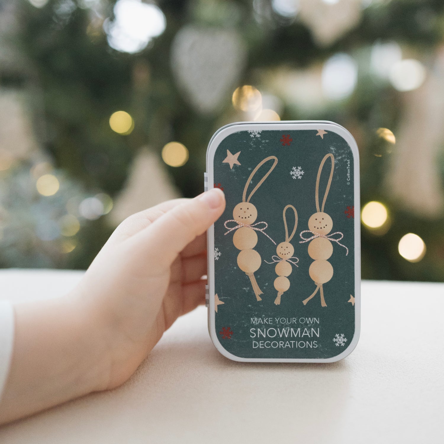 Make Your Own Snowman Christmas Decorations | Wooden Craft Kit