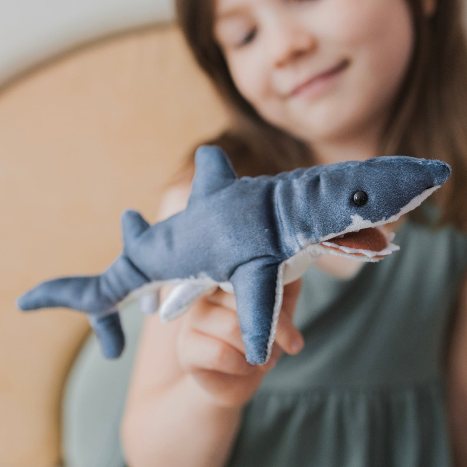Mini Shark Finger Puppet