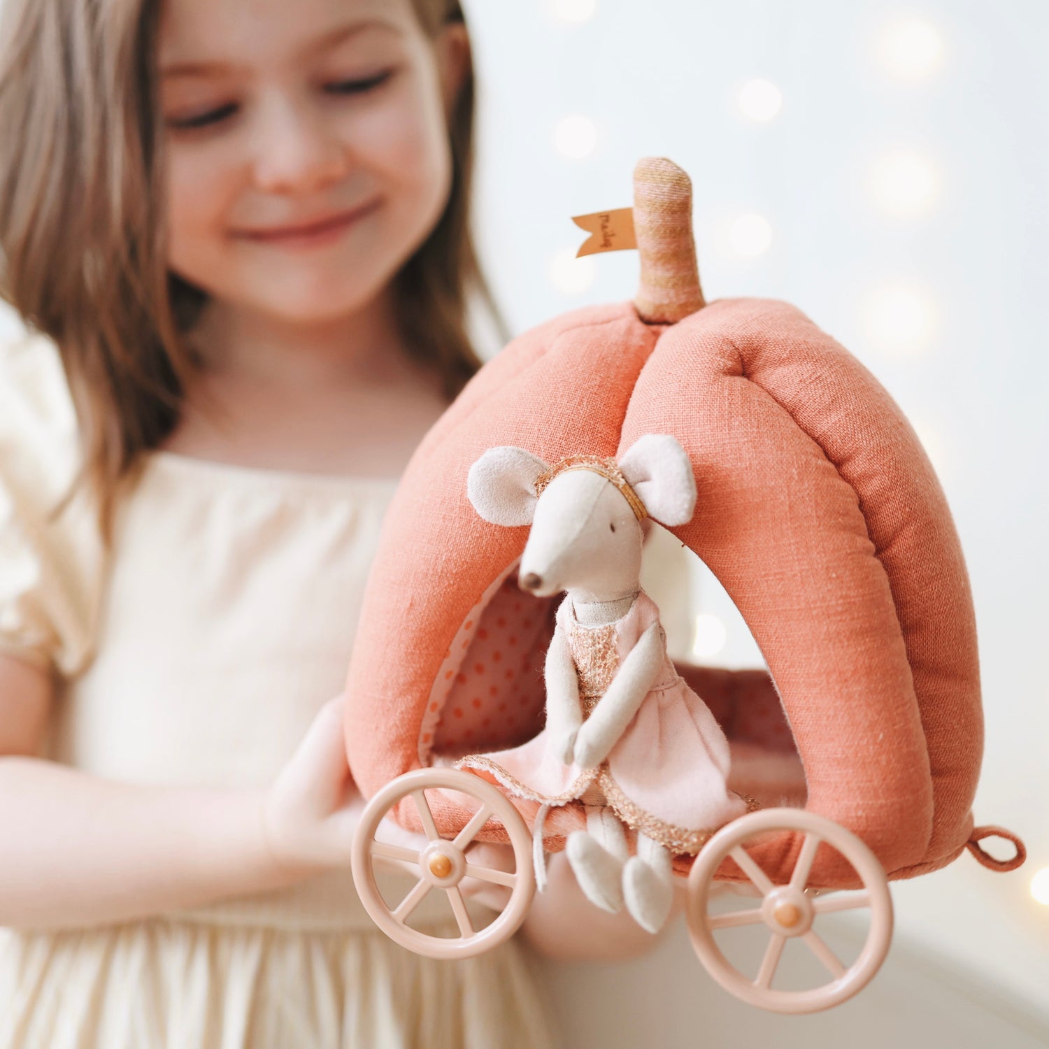 Maileg Pumpkin Carriage (Mouse)
