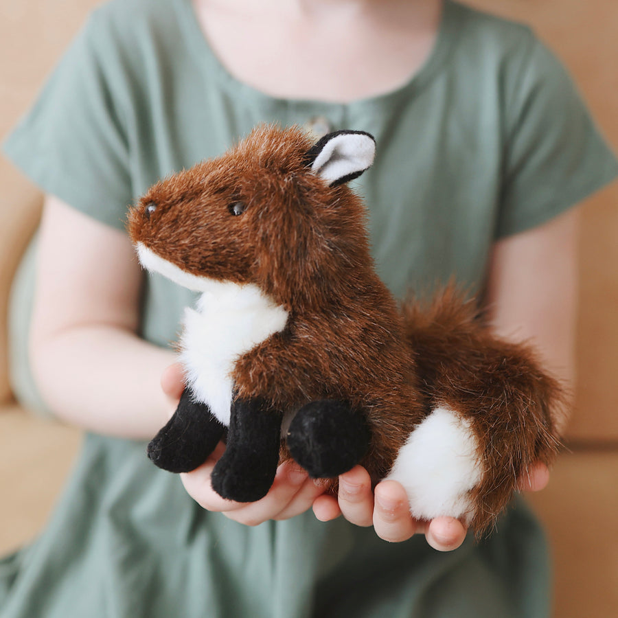 Mini Fox Finger Puppet