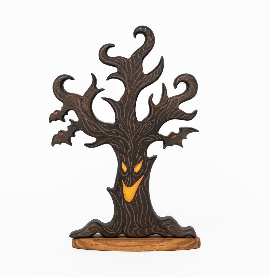 Haunted Tree | Wooden Halloween Toy