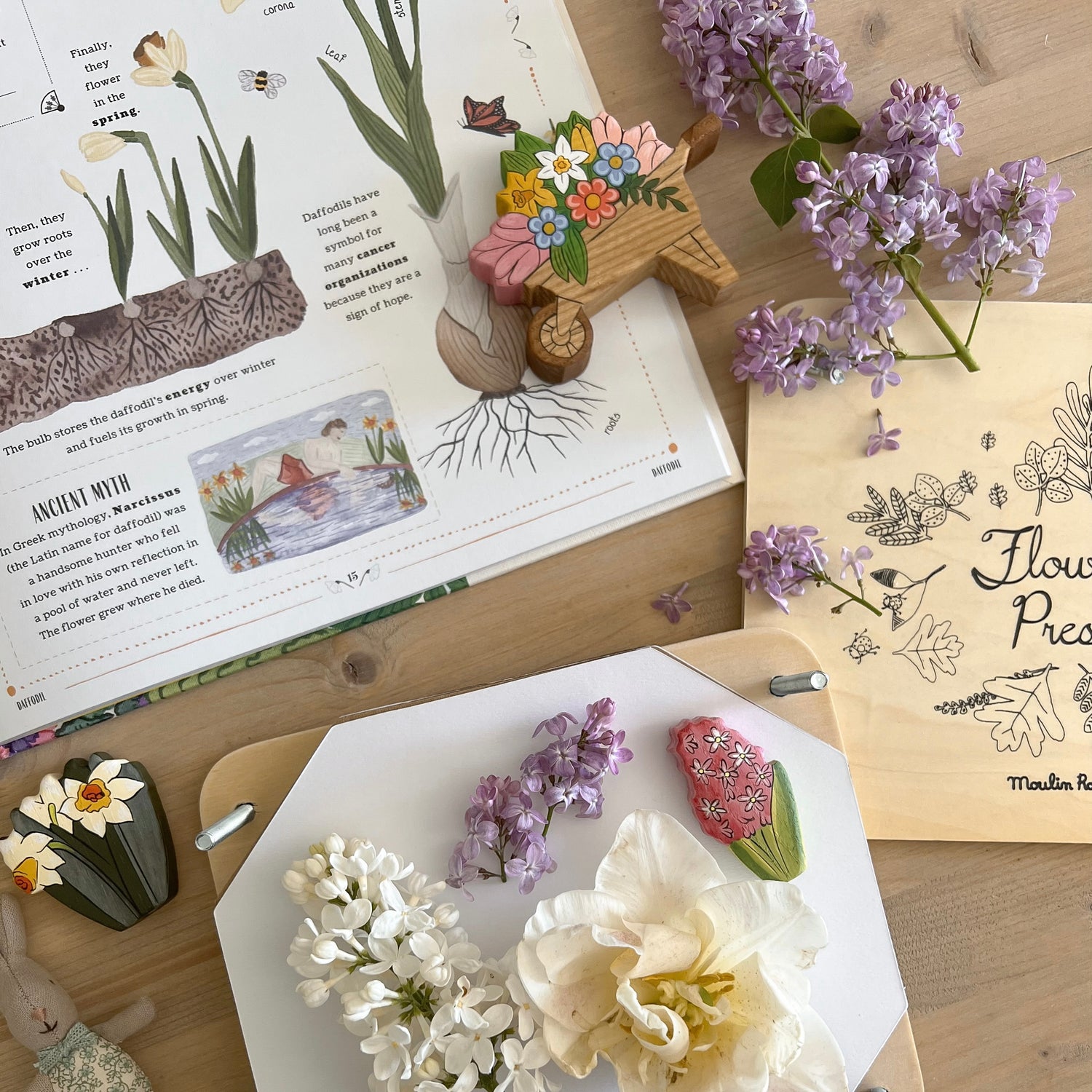 Wooden Flower Press