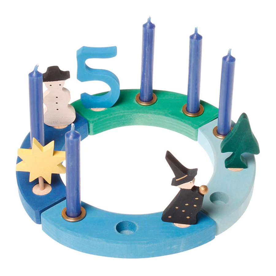 Grimm's Celebration Ring Deco Fir Tree