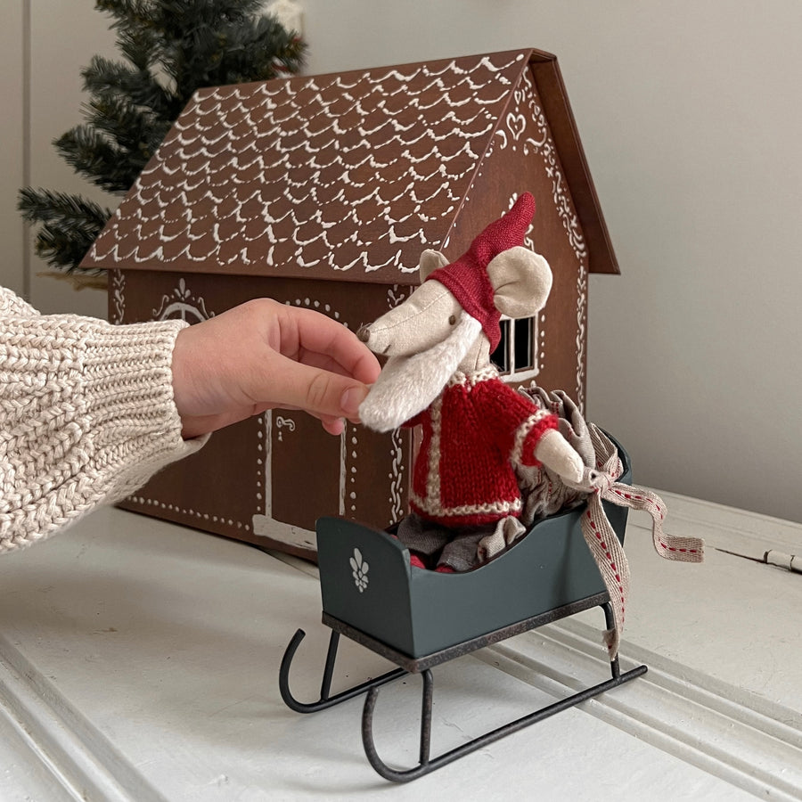 Maileg Santa Mouse