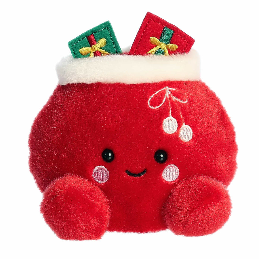 Palm Pals Velvet Santa Bag