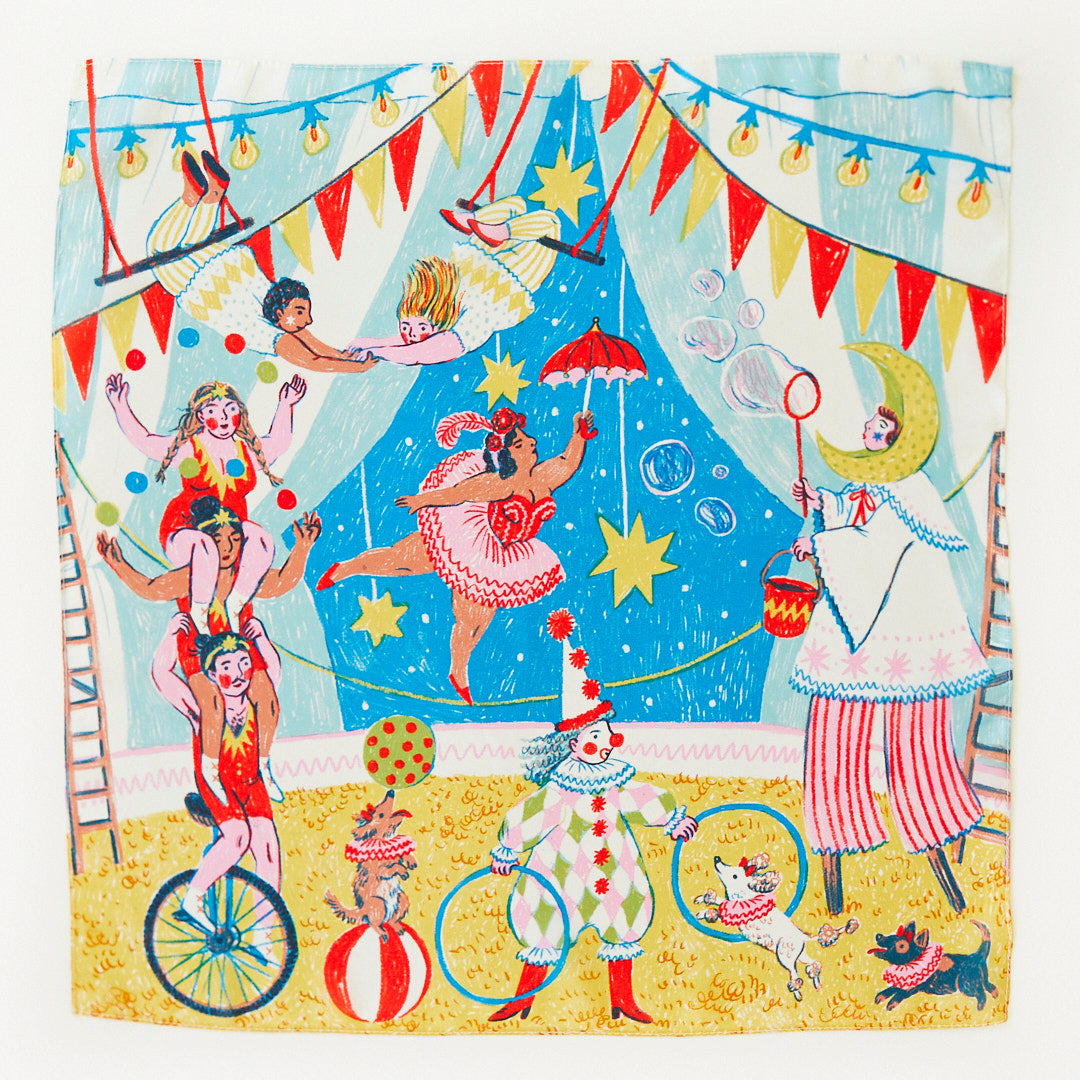 Circus Playsilk by Phoebe Wahl (LARGE)