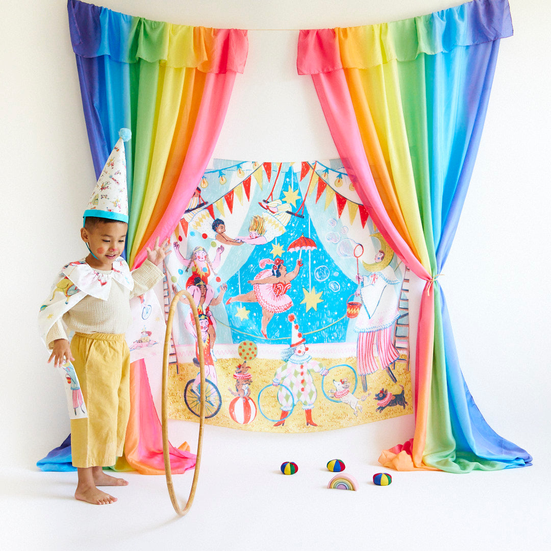 Circus Playsilk by Phoebe Wahl (LARGE)