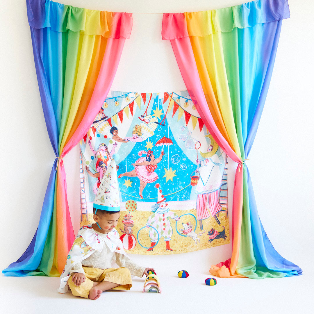 Circus Playsilk by Phoebe Wahl (LARGE)