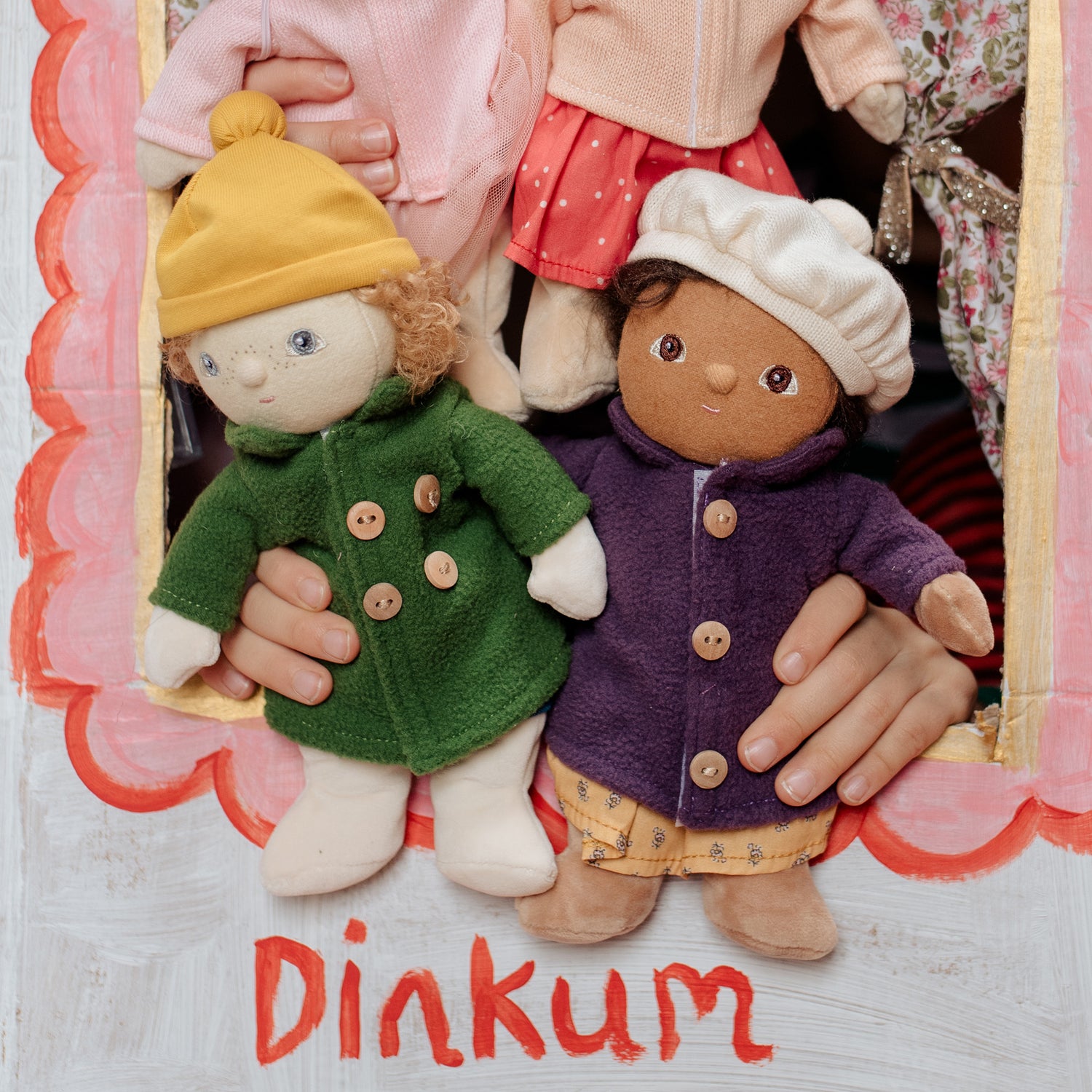 Dress Me Dinky Dinkum Doll (Lila Lavender)