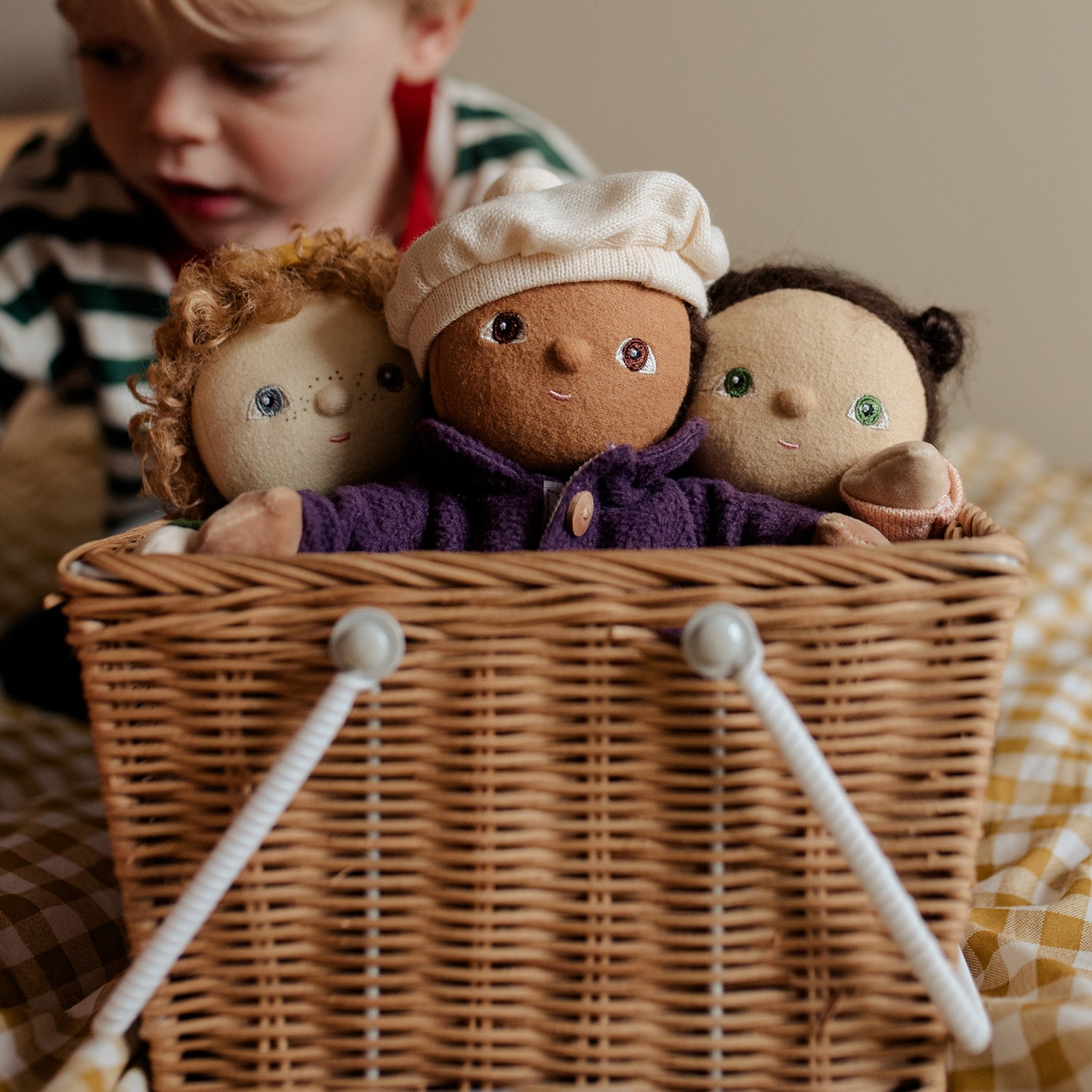 Dress Me Dinky Dinkum Doll (Lila Lavender)