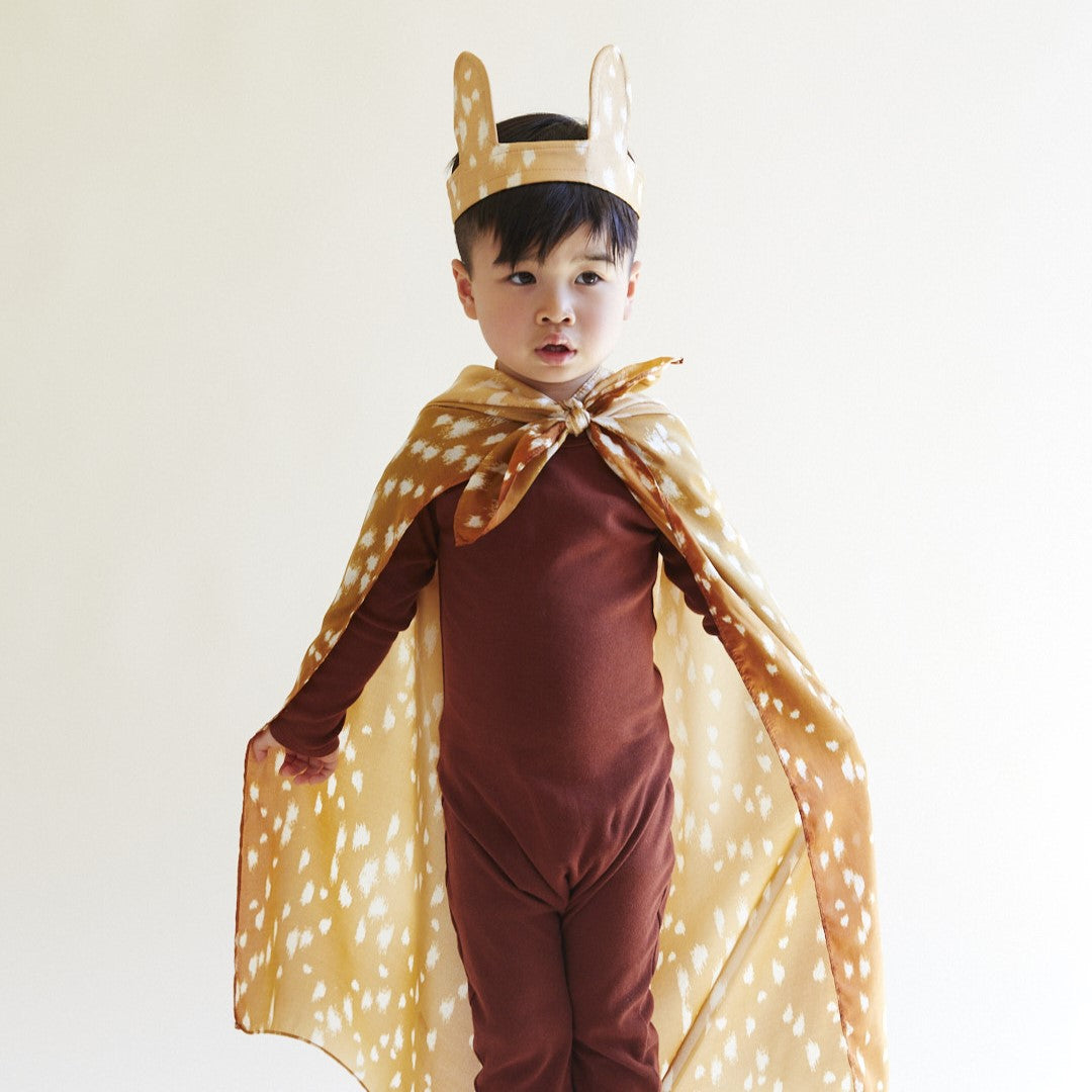Limited Edition Fawn Print Playsilk by Sarah's Silks