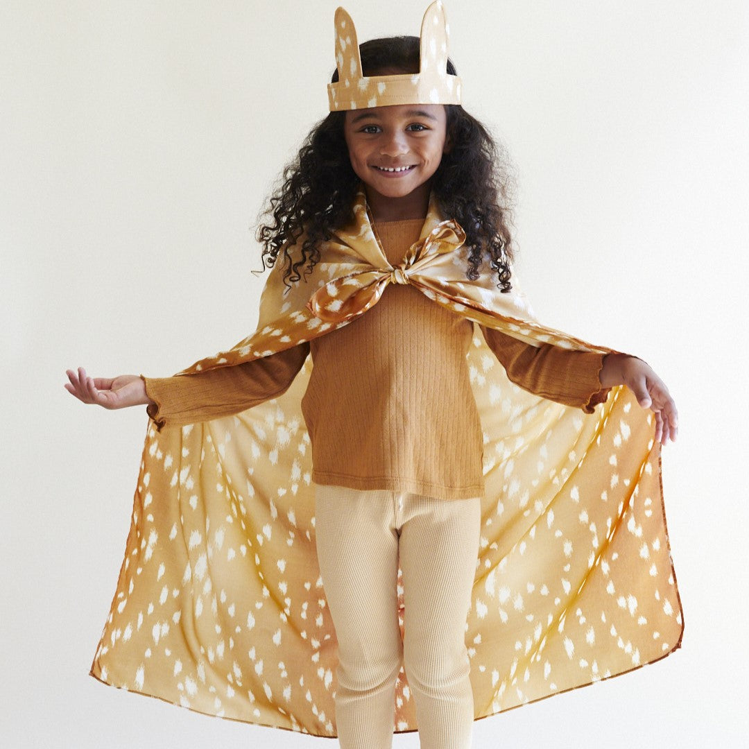 Limited Edition Fawn Print Playsilk by Sarah's Silks