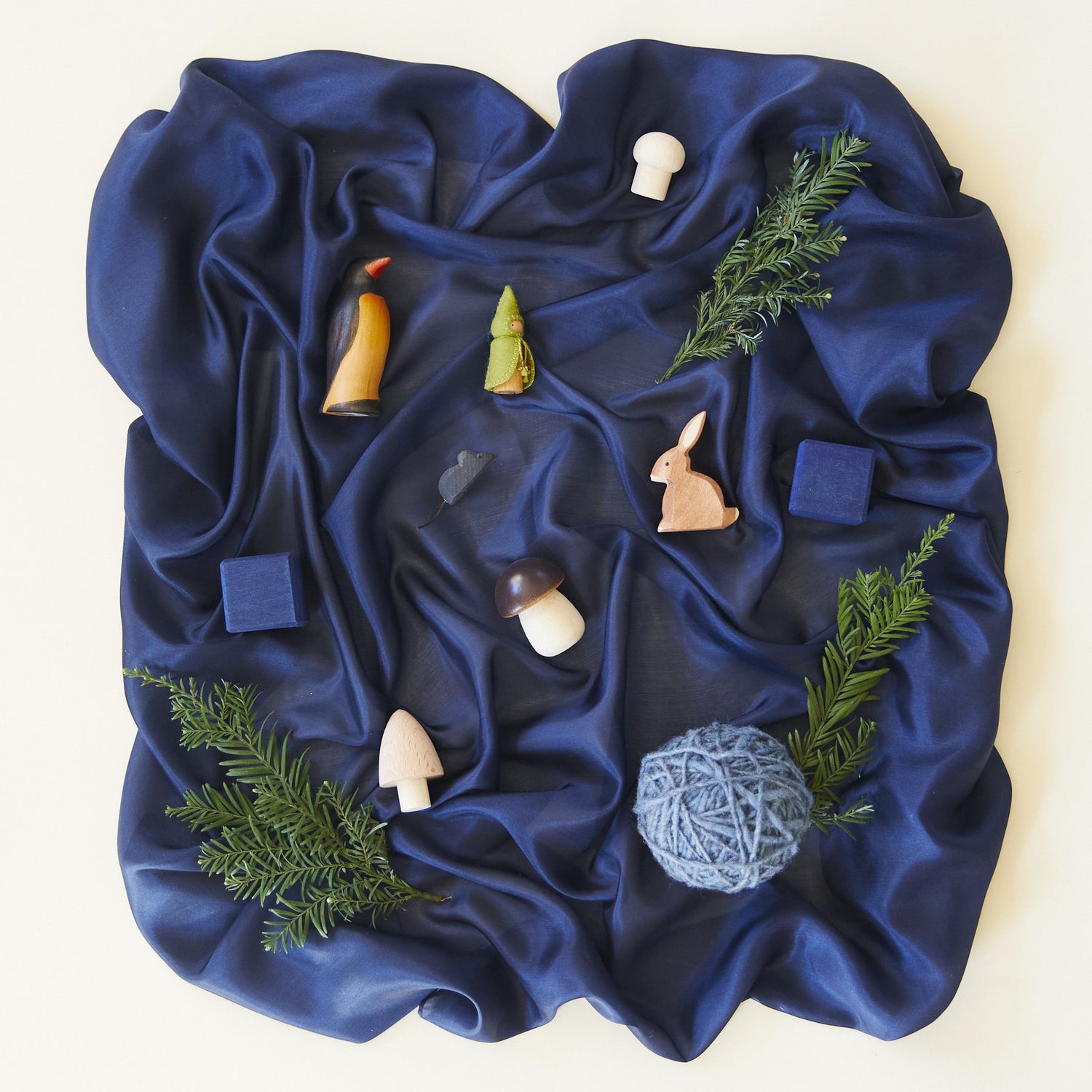 Sararh's Silks Playsilk (Midnight)