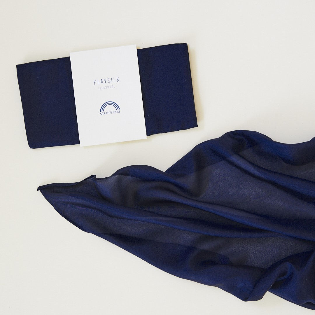 Sararh's Silks Playsilk (Midnight)