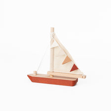 Handmade Wooden Toy Boat by Sabo Concept