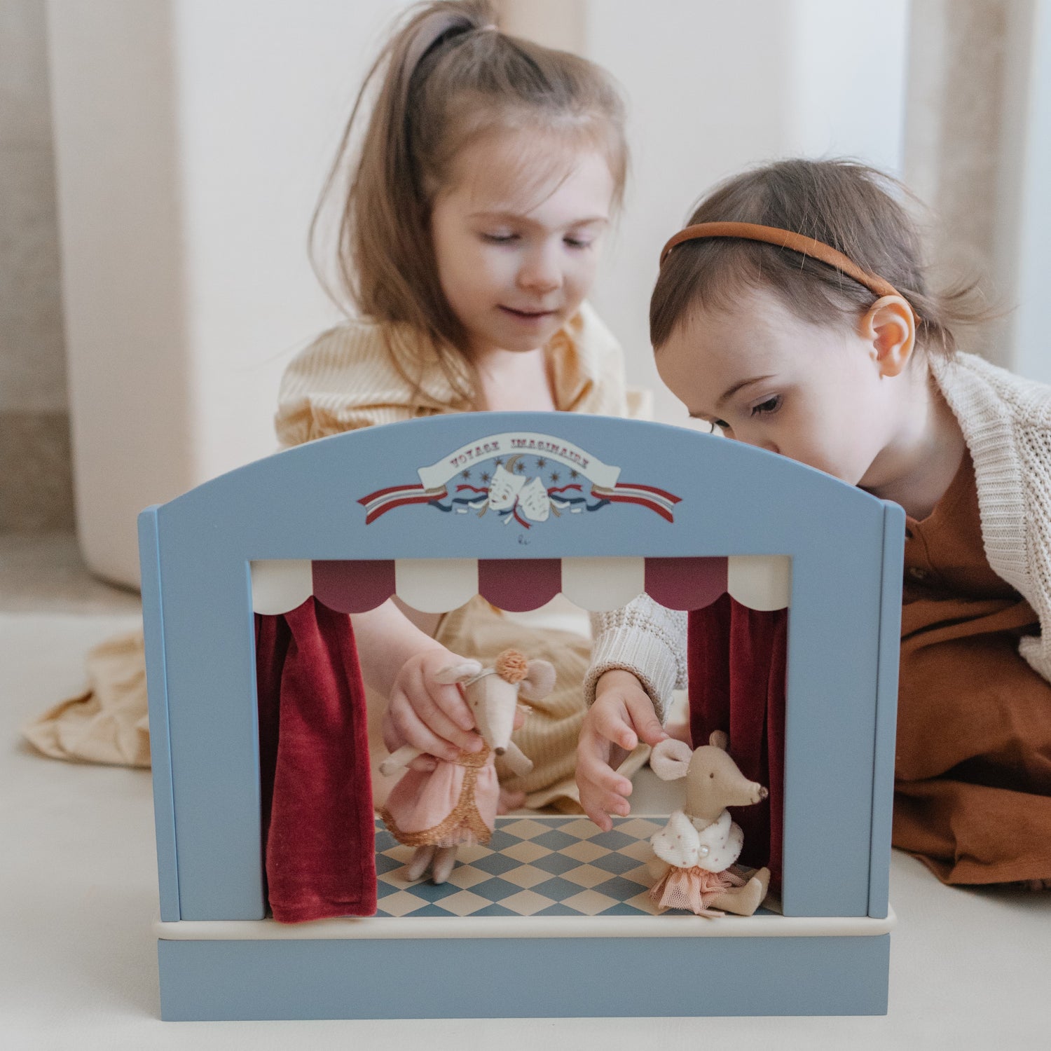 Wooden Puppet Theatre by Konges Sløjd