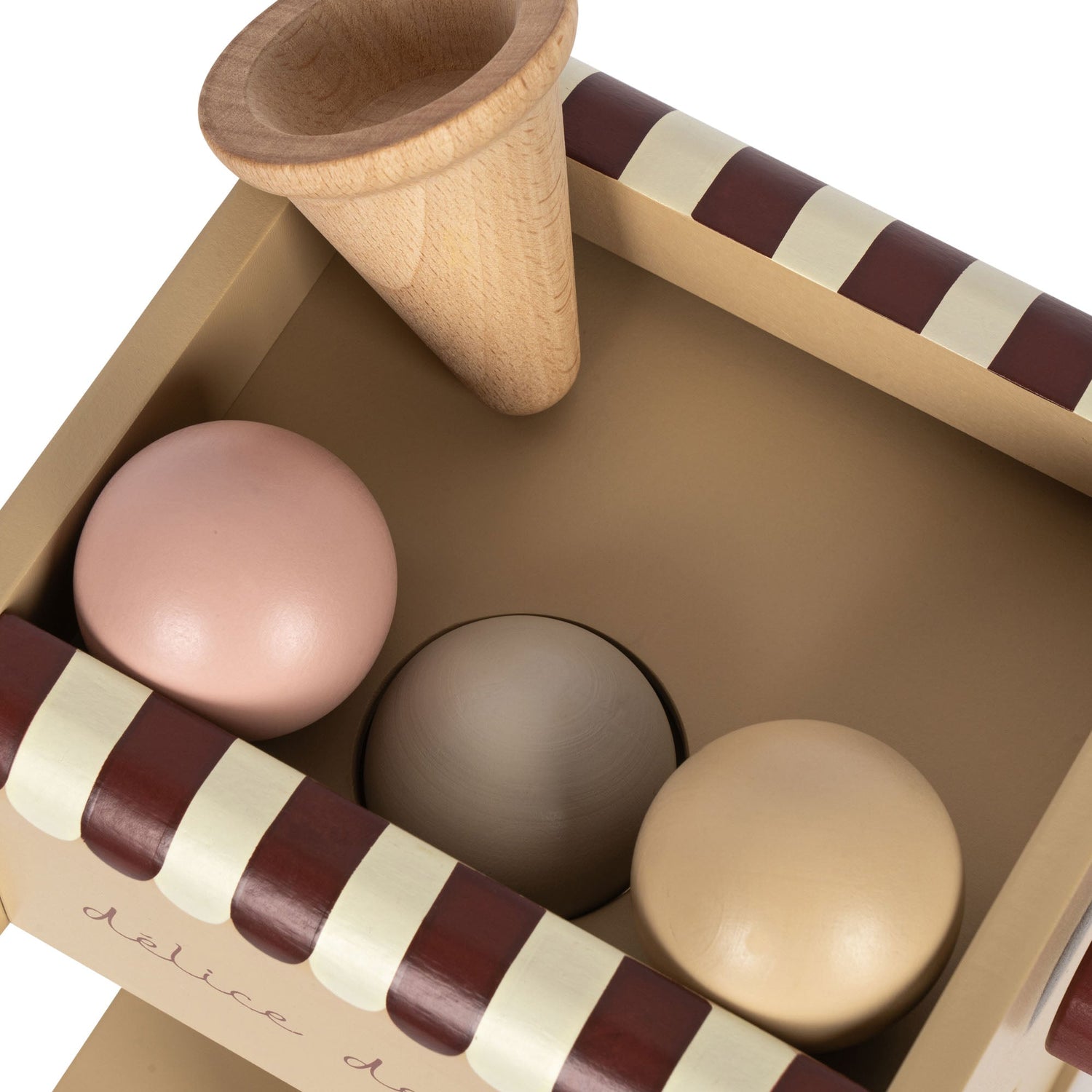 Konges Sløjd Wooden Toy Ice Cream Maker (Small Aesthetic Defects/Damages)