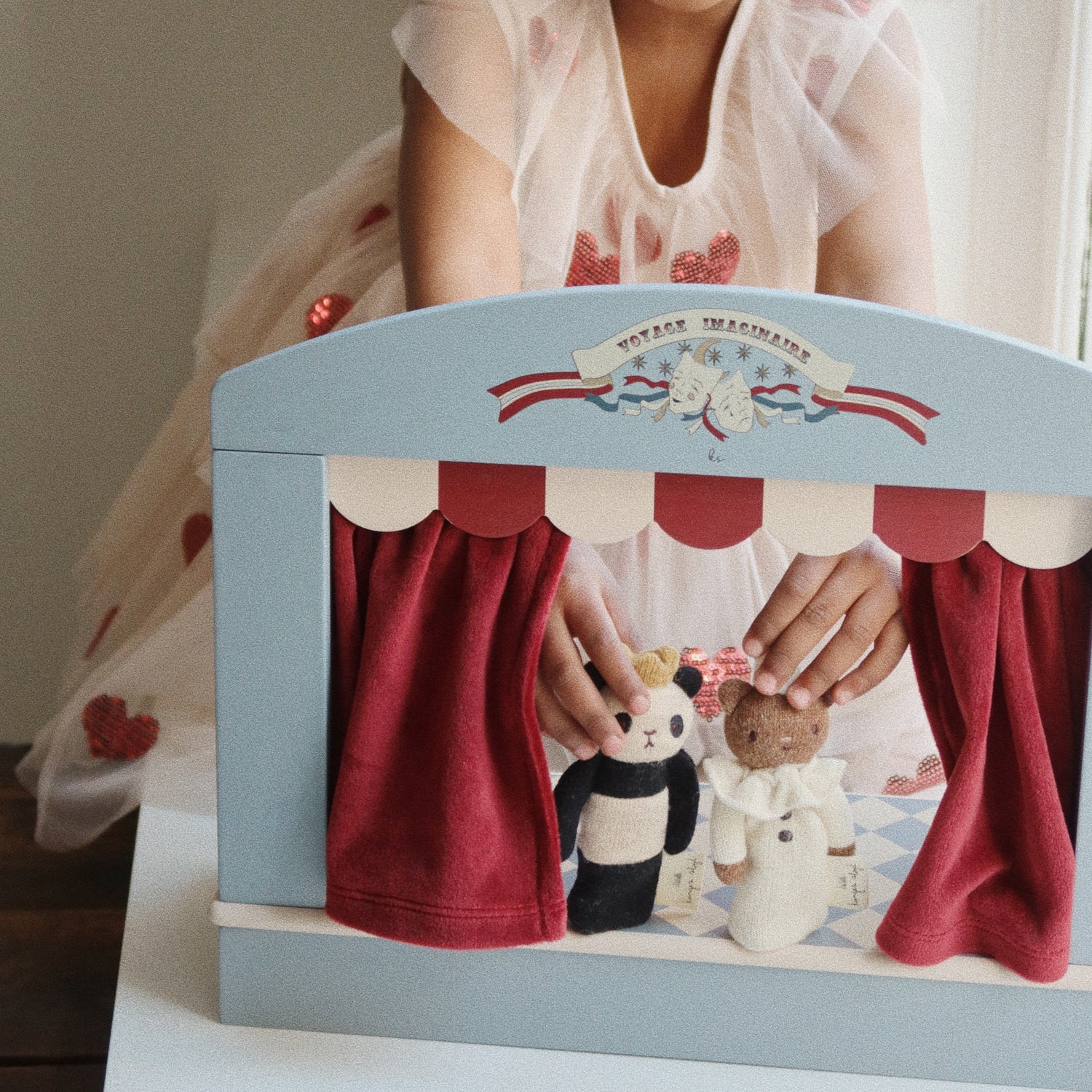 Wooden Puppet Theatre by Konges Sløjd
