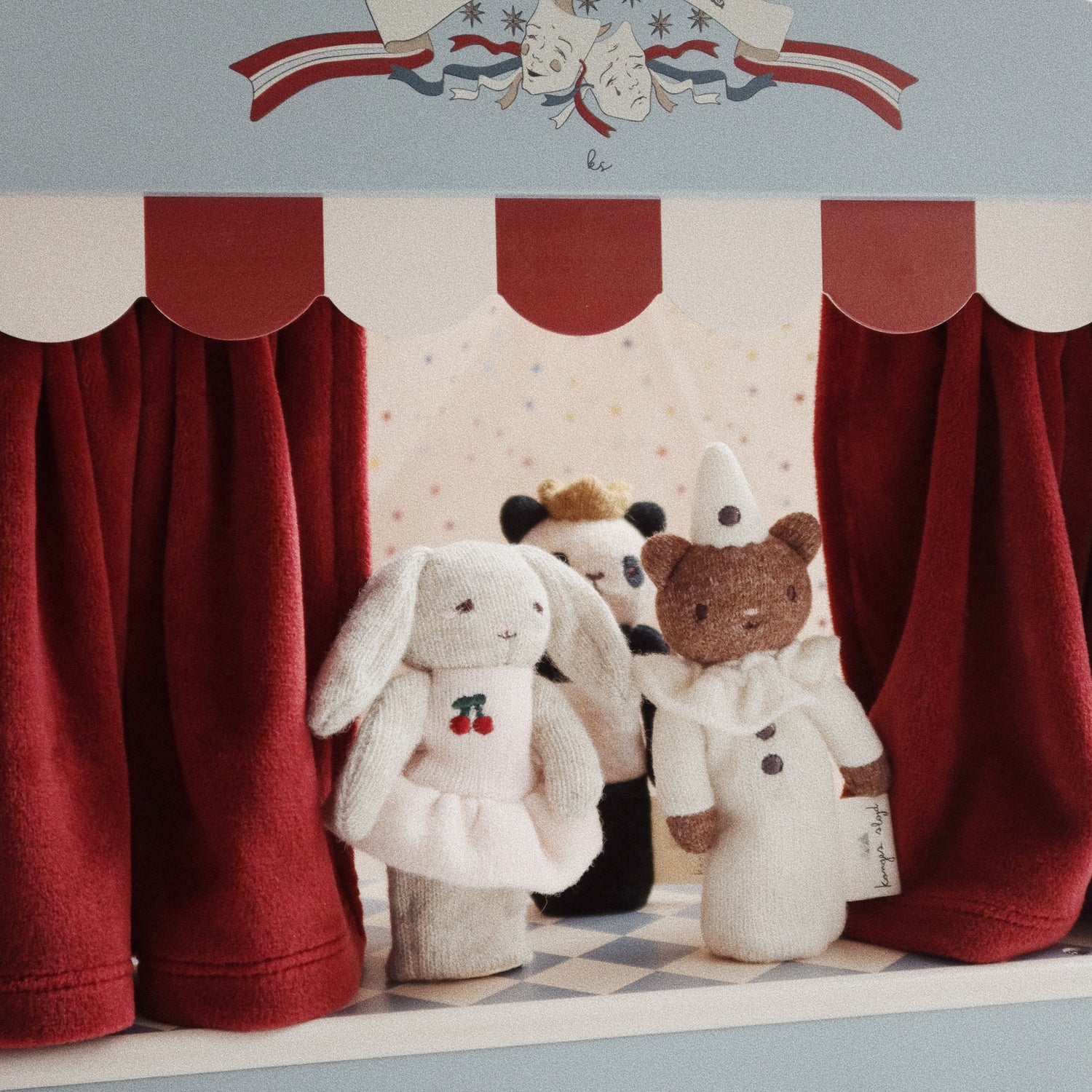 Wooden Puppet Theatre by Konges Sløjd