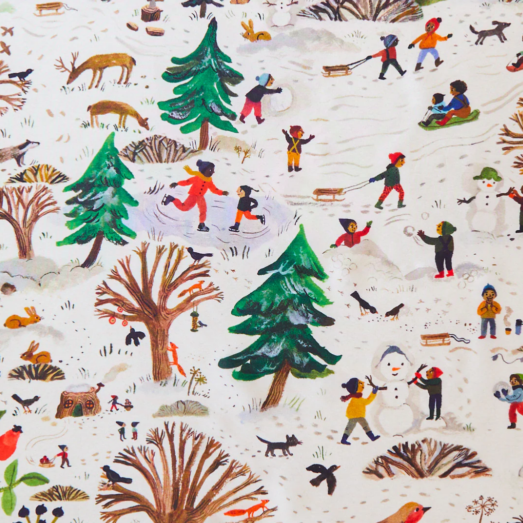 Snowy Day Seek & Find Playsilk