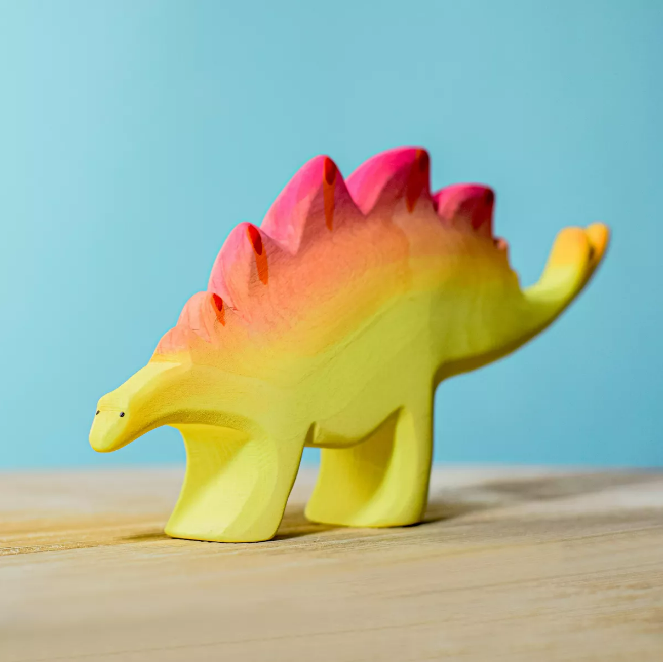 Bumbu Toys Wooden Stegosaurus Dinosaur