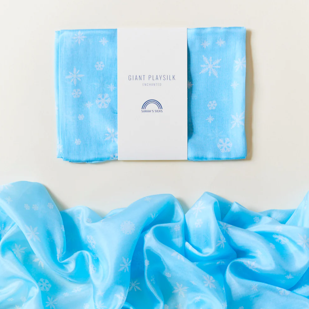 Sarah's Silks GIANT Playsilk (Snowflake)