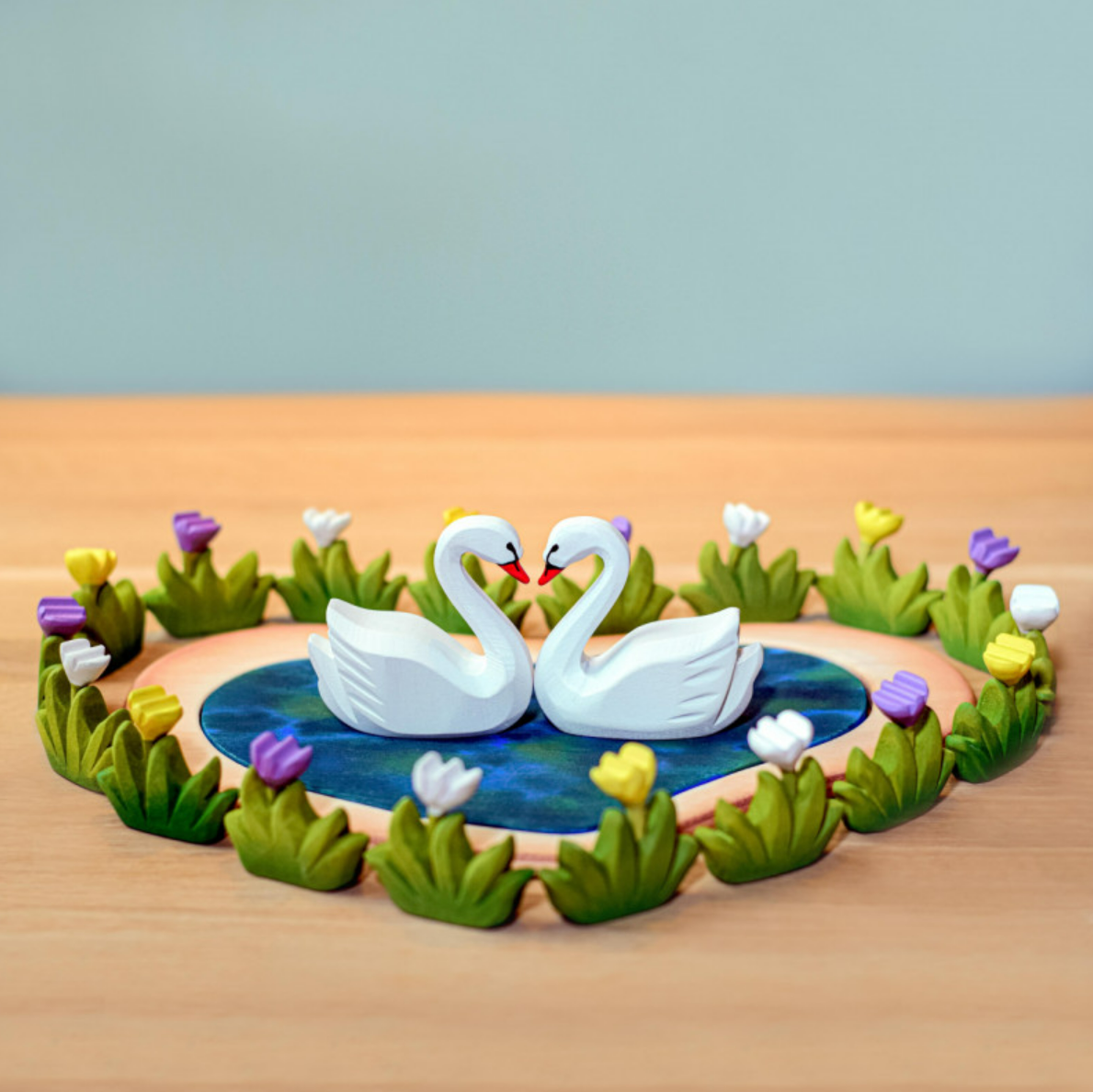 Bumbu Toys Heart Lake and Swan Set