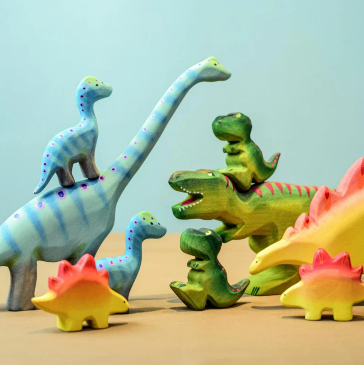 Baby T-Rex Dinosaur | Wooden Toy