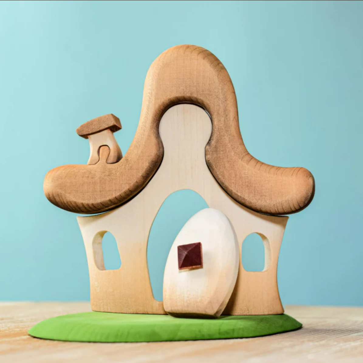 Bumbu Toys Wooden Hut in the Forest