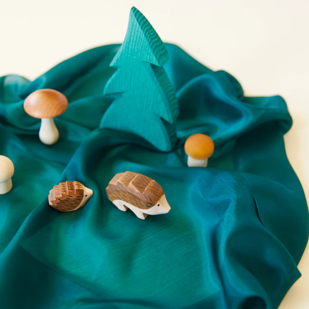 Sarah's Silks MINI Playsilk (Evergreen)