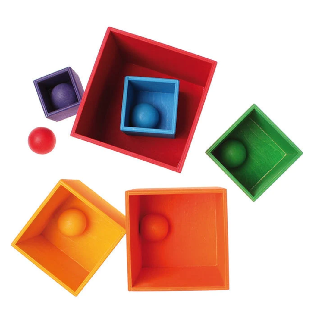 Grimm's Wooden Balls - Rainbow
