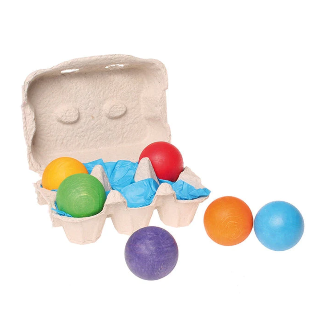 Grimm's Wooden Balls - Rainbow
