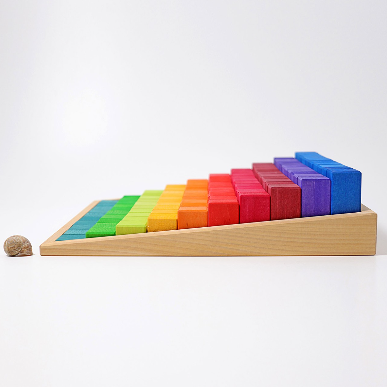 Grimm's Large Stepped Counting Block Set (4cm thick)