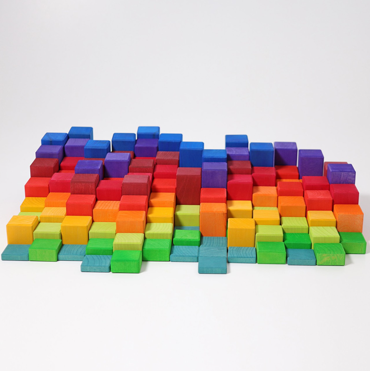 Grimm's Large Stepped Counting Block Set (4cm thick)