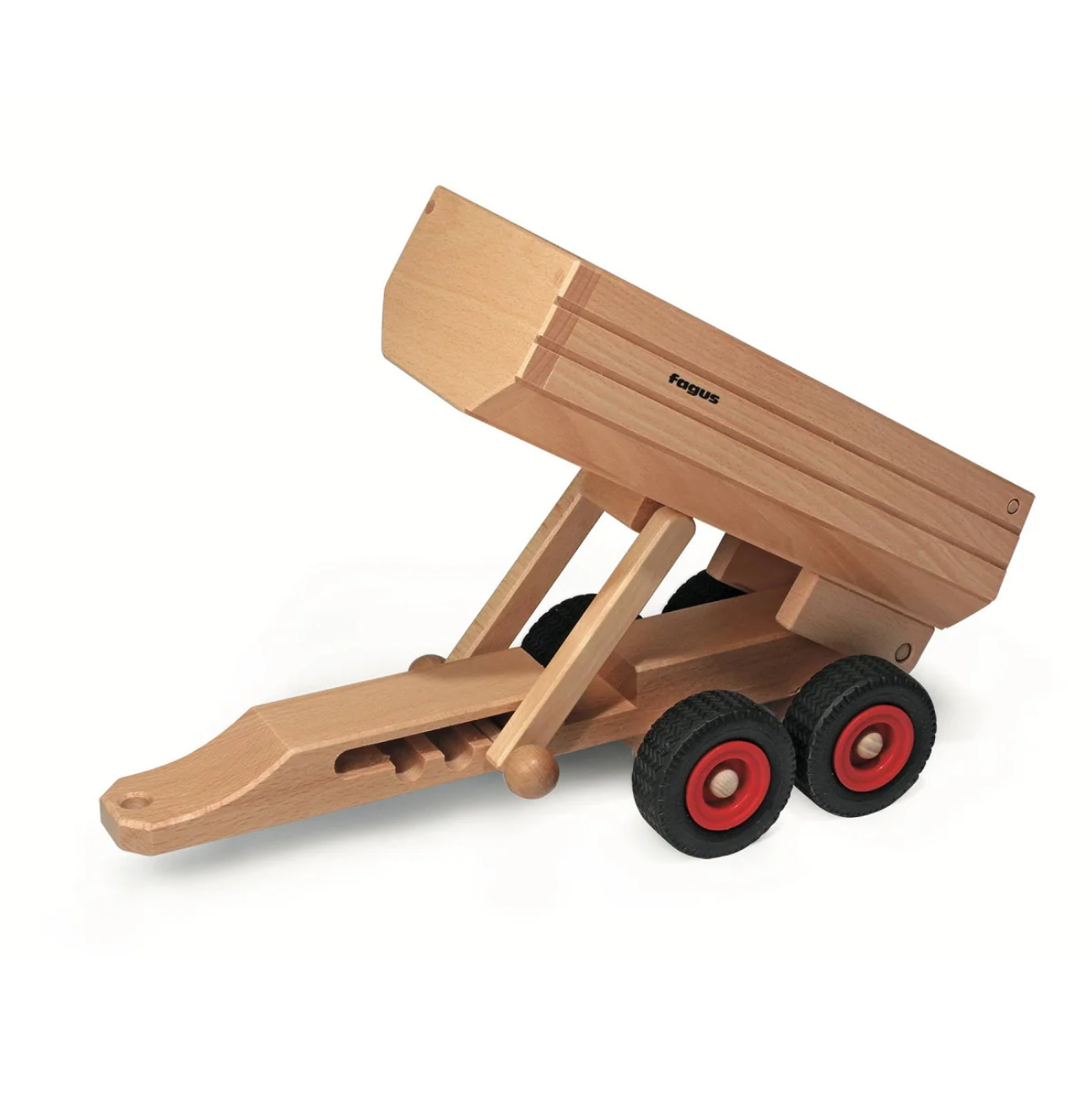 Fagus Tipper Trailer | Wooden Toy Vehicle | Playful Peacock  The ...