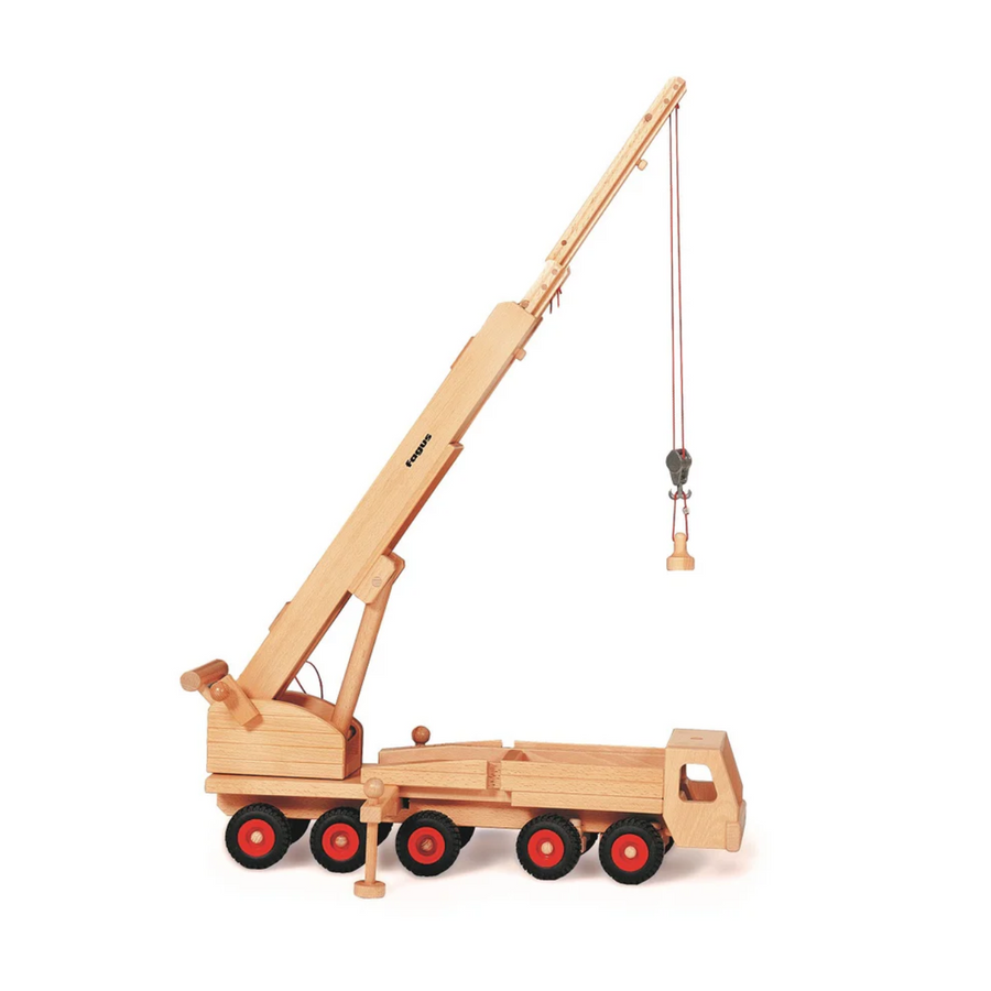 PRE-ORDER Fagus Mobile Crane | Wooden Toy Vehicle