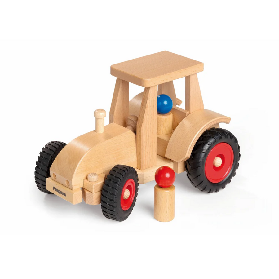PRE-ORDER Fagus Modern Tractor | Wooden Toy Vehicle