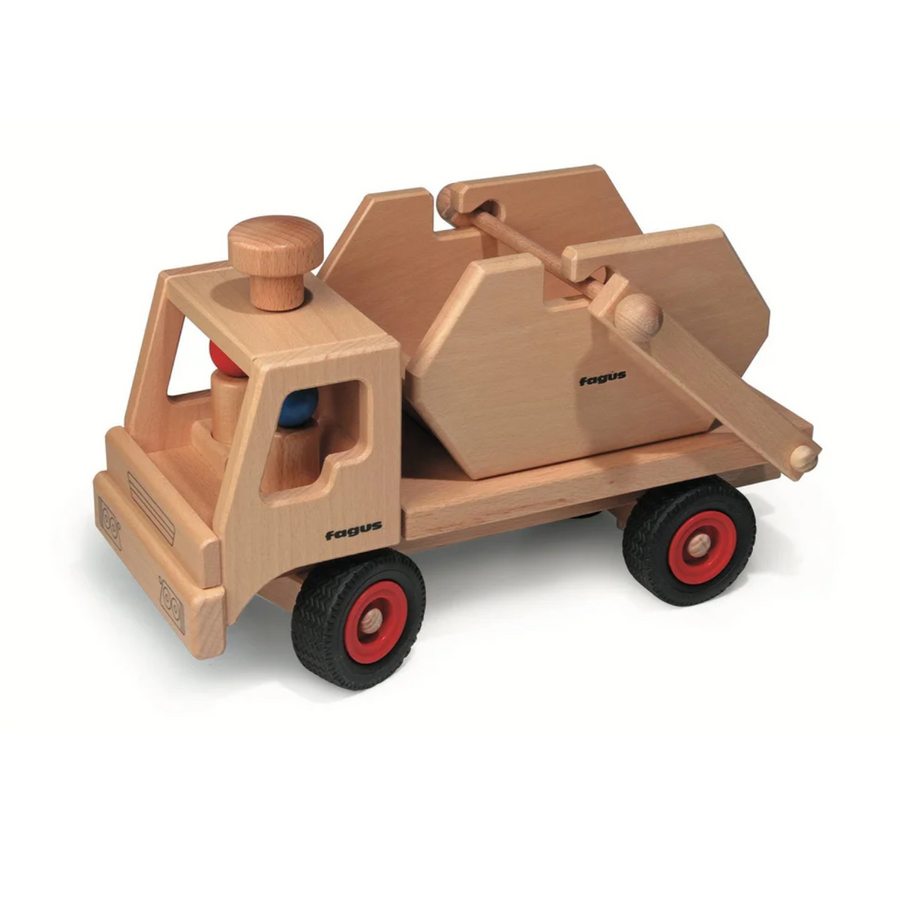 PRE-ORDER Fagus Skip Truck | Wooden Toy Vehicle