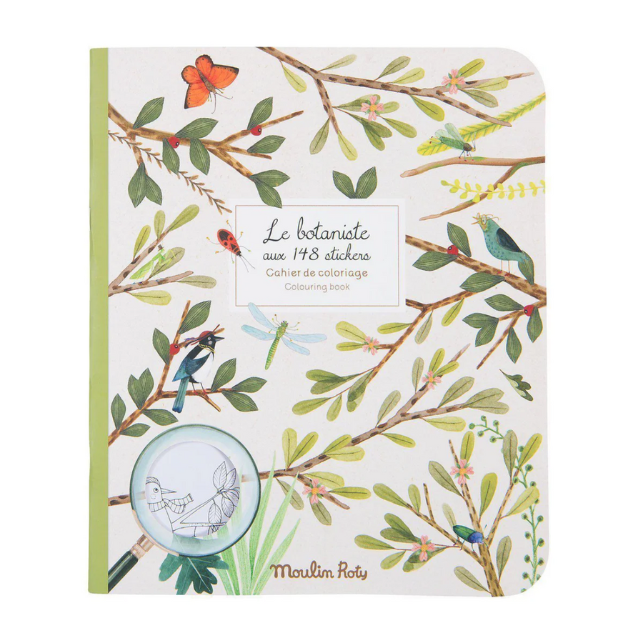 Sticker and Colouring Book (The Botanist)