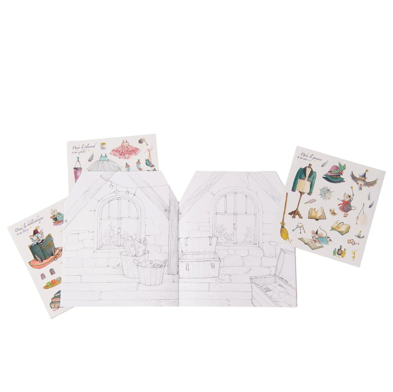 Sticker and Colouring Book (Once Upon A Time)