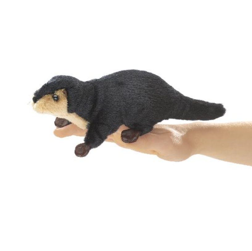 Mini River Otter Finger Puppet