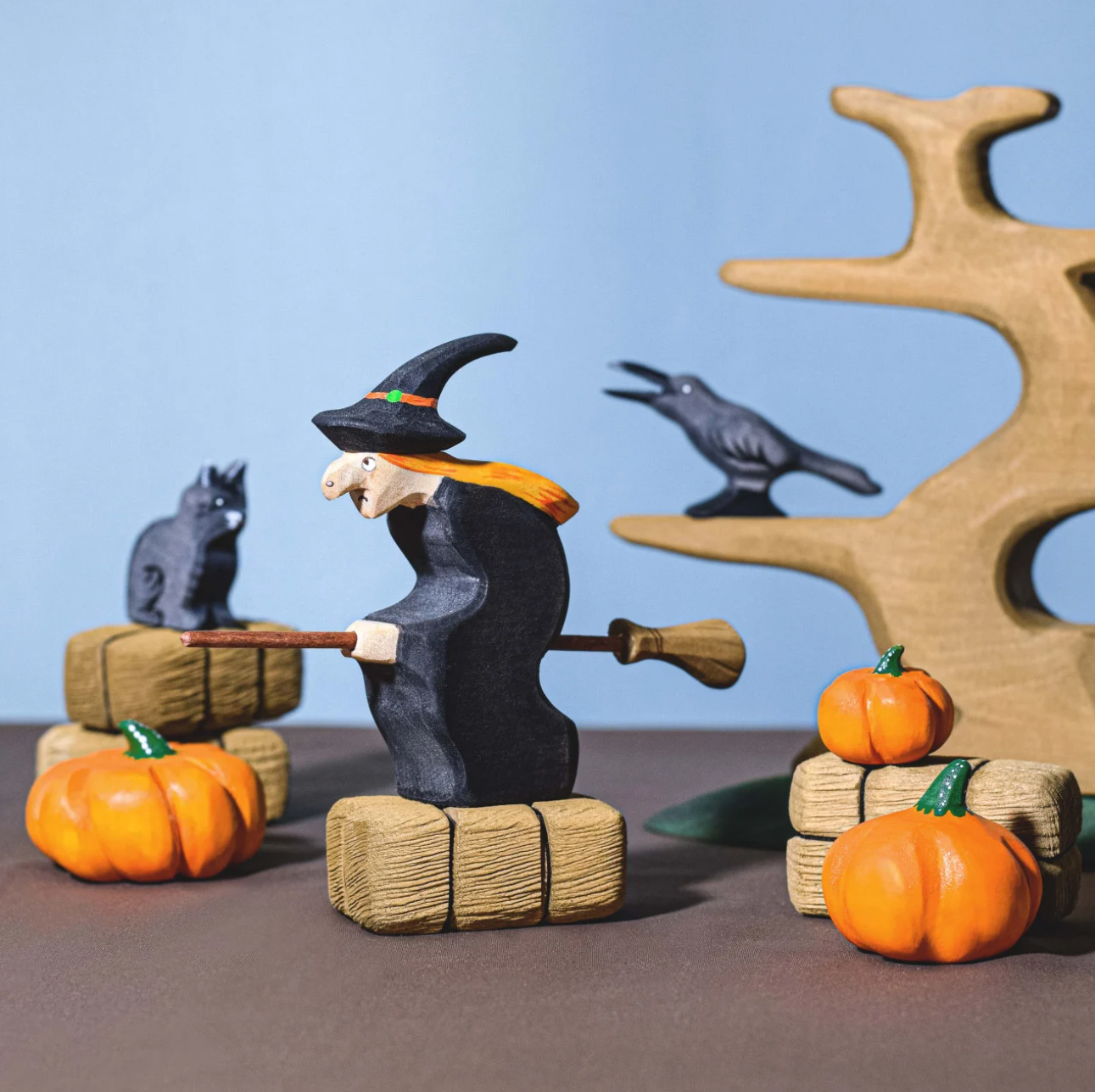 PRE-ORDER Witch on Broom | Halloween Toy