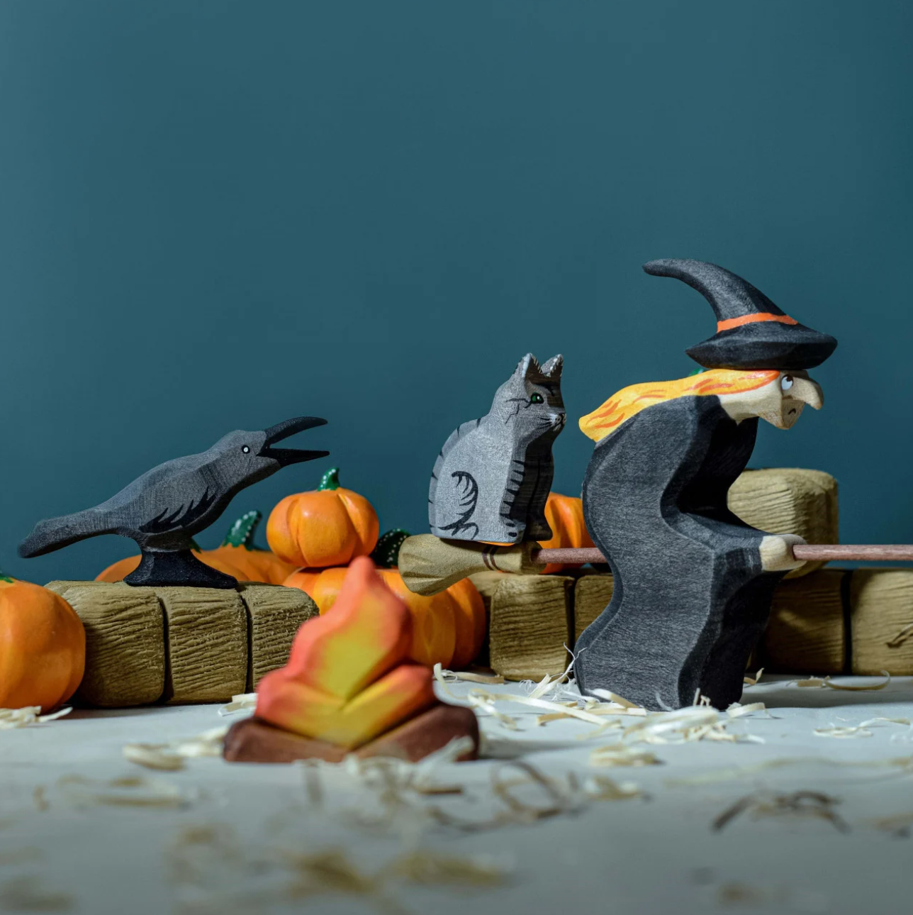 PRE-ORDER Witch on Broom | Halloween Toy