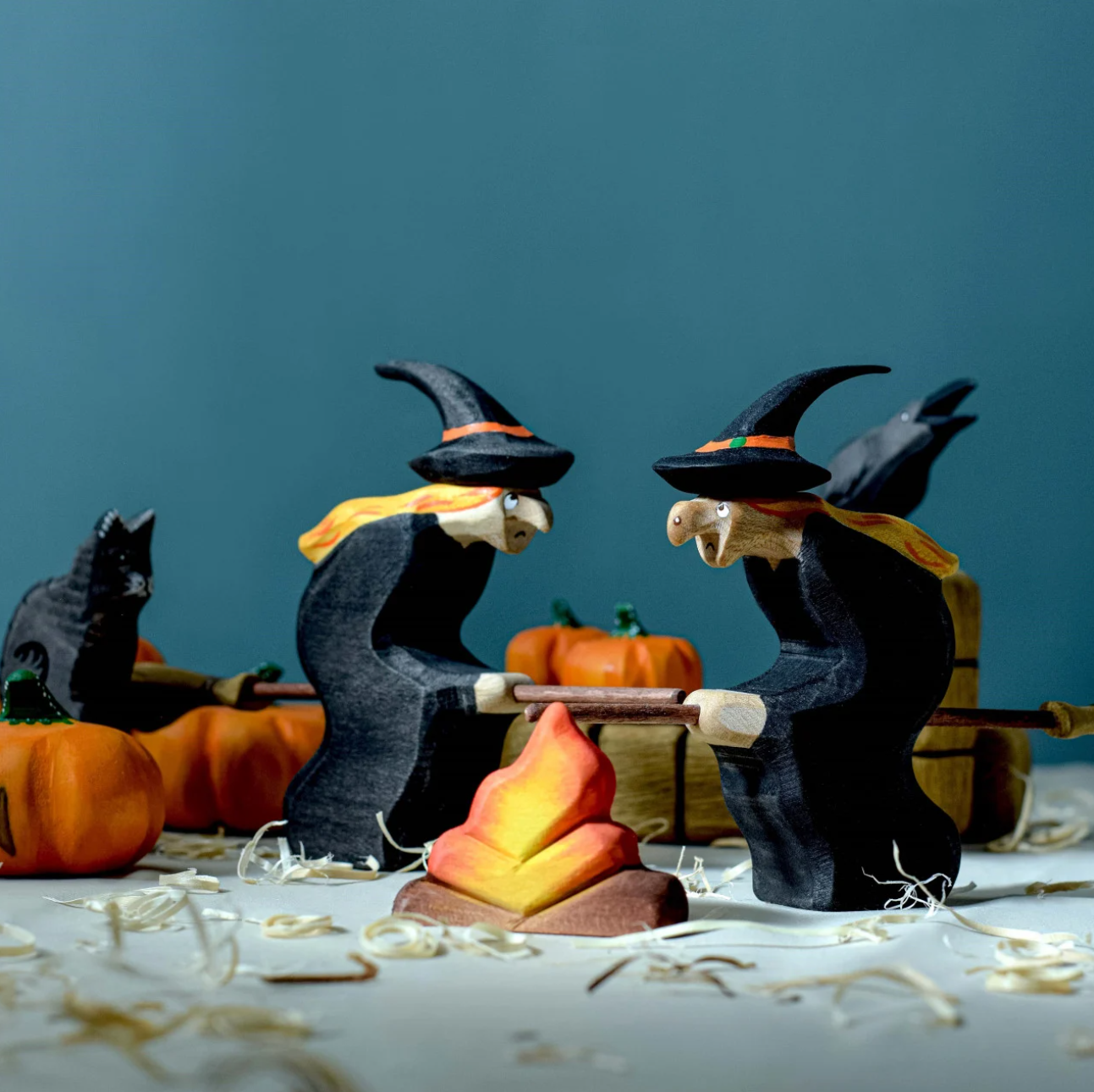 PRE-ORDER Witch on Broom | Halloween Toy