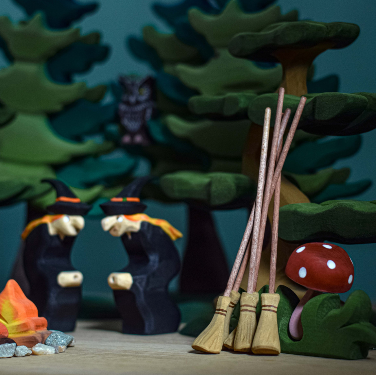 PRE-ORDER Witch on Broom | Halloween Toy
