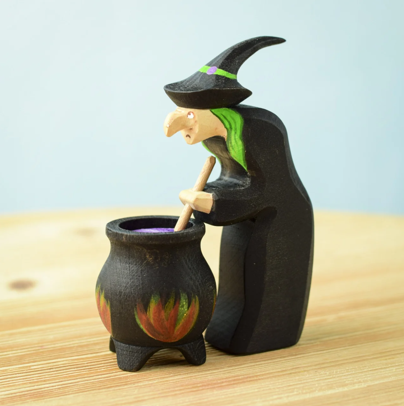 Witch and Cauldron Set | Halloween Toy