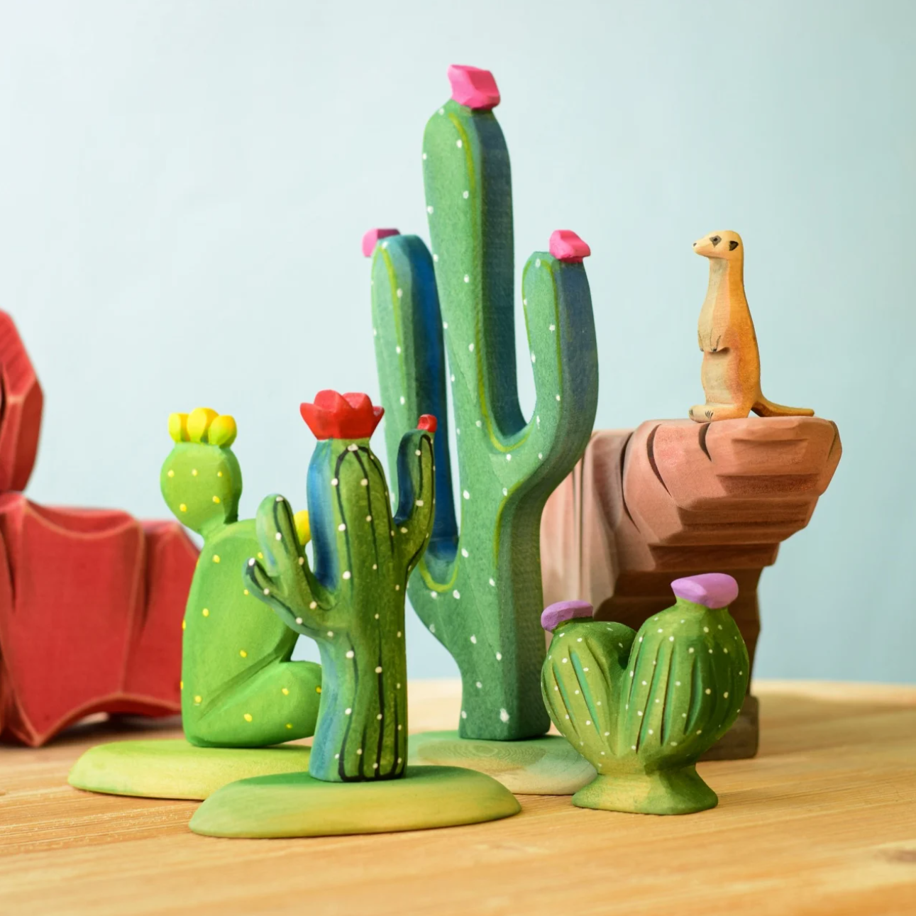 Cacti Set (4 pcs)