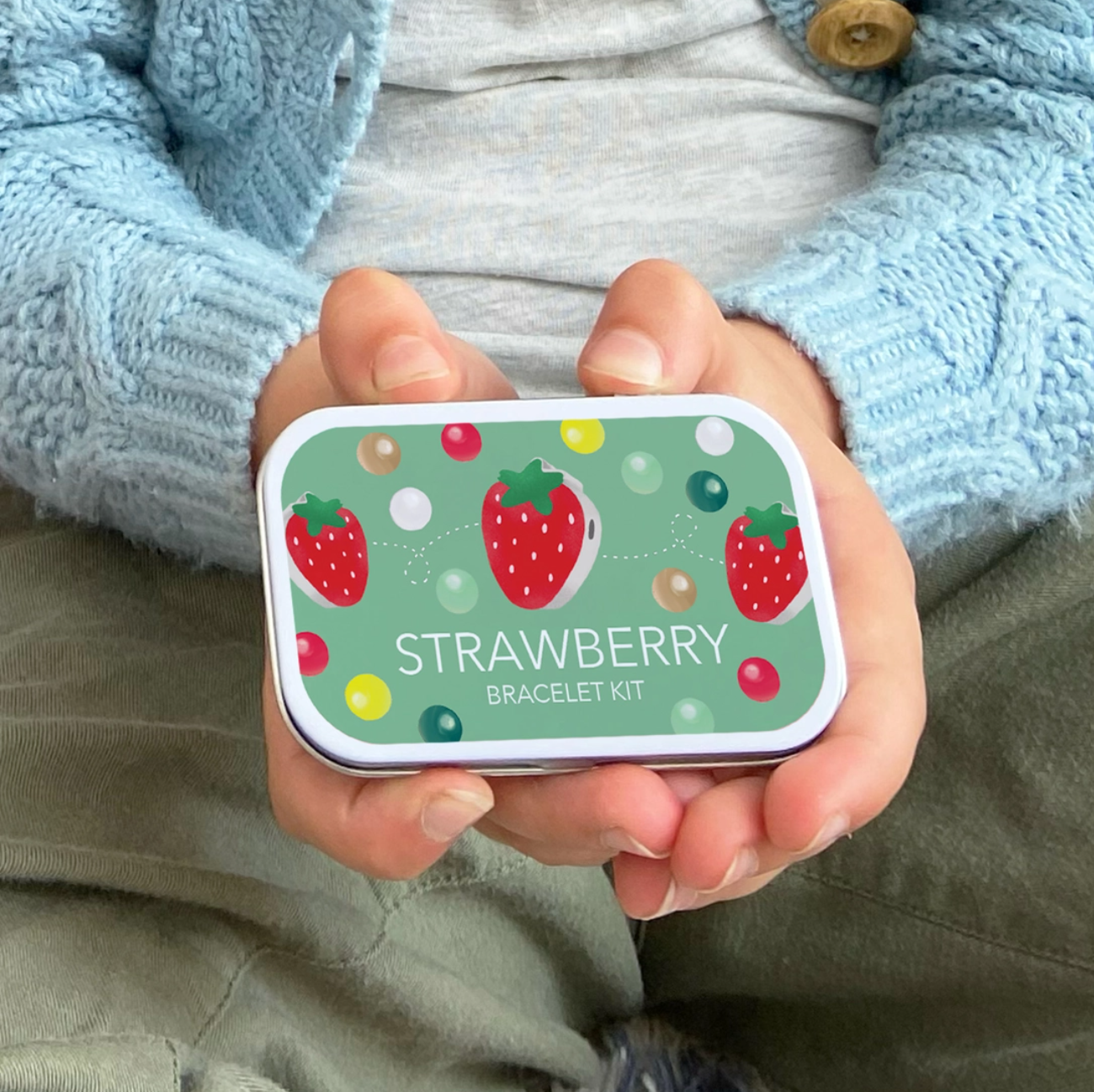 Strawberry Bracelet Craft Kit